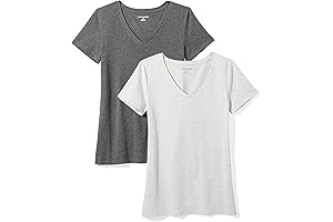 Women's Classic-Fit Short-Sleeve V-Neck T-shirt