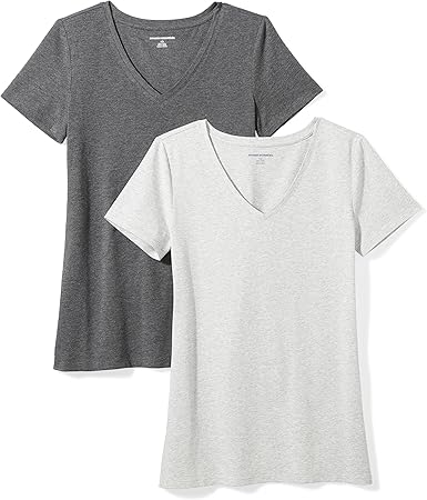 Amazon Essentials Women's Regular-Fit Short-Sleeve Crewneck T-Shirt