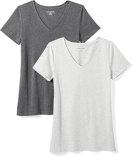 Amazon Essentials Women's Regular-Fit Short-Sleeve Crewneck T-Shirt