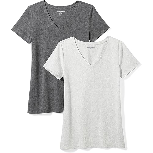 Amazon Essentials Women's Regular-Fit Short-Sleeve Crewneck T-Shirt