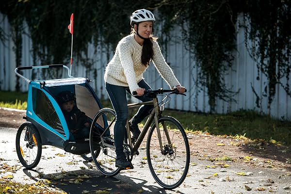 Thule Coaster Xt Rimorchio Per Bici - 2