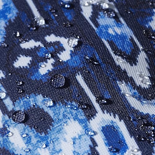 Miniatura 5 de Classic Accessories Vera Bradley by Classic Accessories - Cojín para banco de patio, resistente al agua, 54 x 18 x 3 pulgadas, Ikat Island, cojines