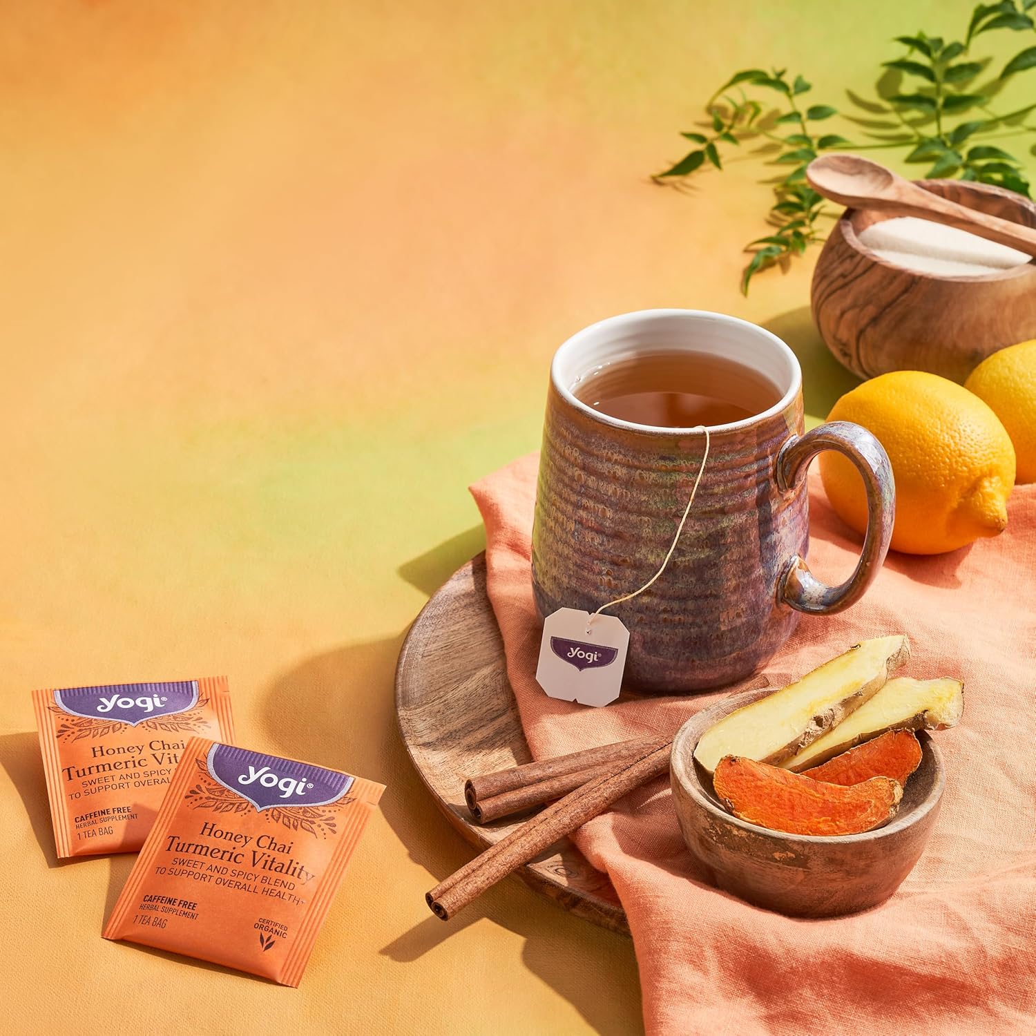 Yogi Honey Chai Turmeric Vitality Tea