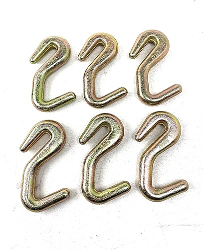 Paquete de 6 ganchos Datsun (combinación J y gancho de agarre) grado 70 5/16