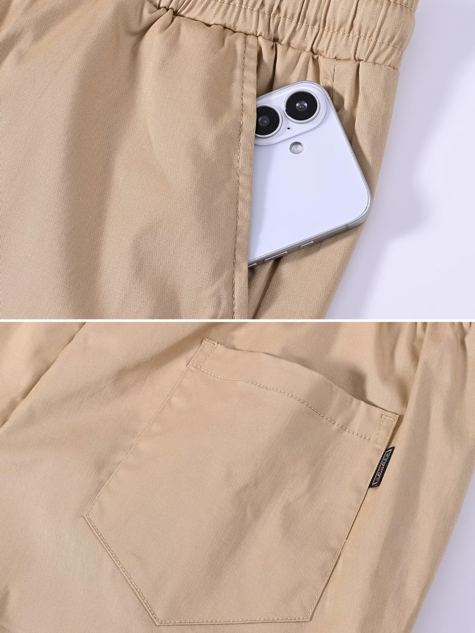 Pantalones Cortos Hombre Algodón Verano con Bolsillos