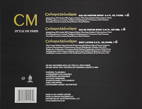 Miniatura 3 de Catherine Malandrino estilo de Paris Eau de Parfum Set de regalo de 3 piezas