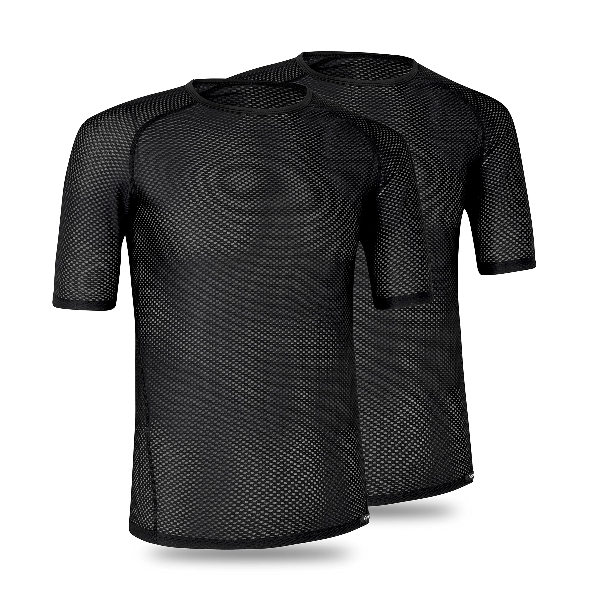 GripGrab Ultralight 1 or 2 Pack Mesh Summer Cycling Base Layer Short Sleeve
