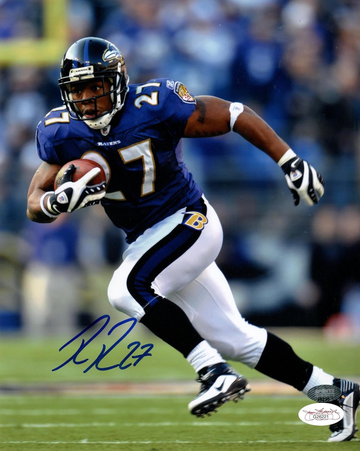 Ray Rice Autographed Photo - 8x10 - JSA Certified - Autographed NFL ...