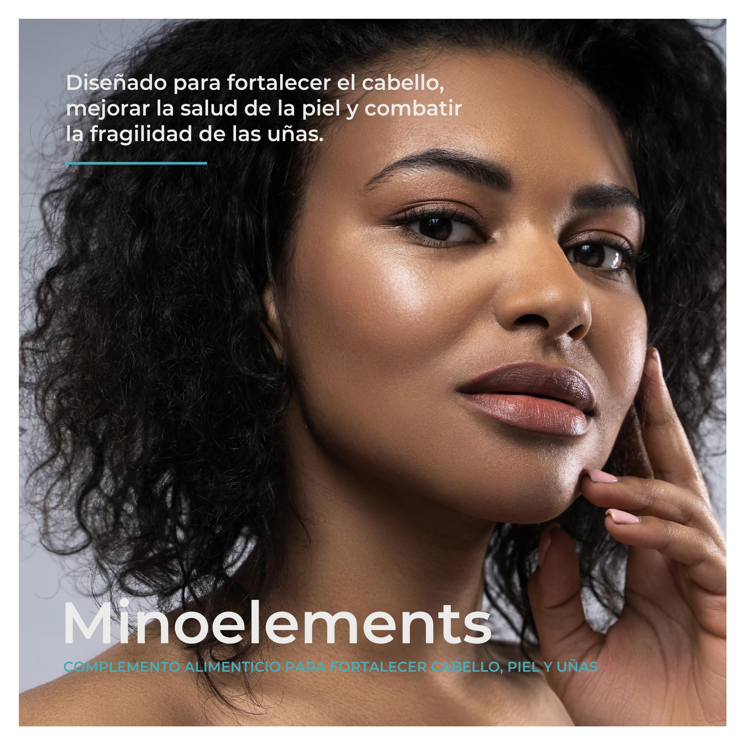 Minoelements 60 Ud | Pastillas para el Pelo Anticaida Cabello Mujer y Hombre | Complemento Antialopécico Anticaida Pelo para Crecimiento Cabello Mujer y Hombre | Pastillas Pelo, Piel y Uñas