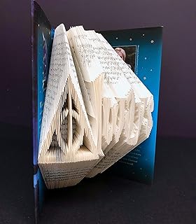 Harry Potter Wedding Gift, Harry Potter First Anniversary Gift, Harry Potter Always Gift, Folded Book Art Always Deathly Hollows