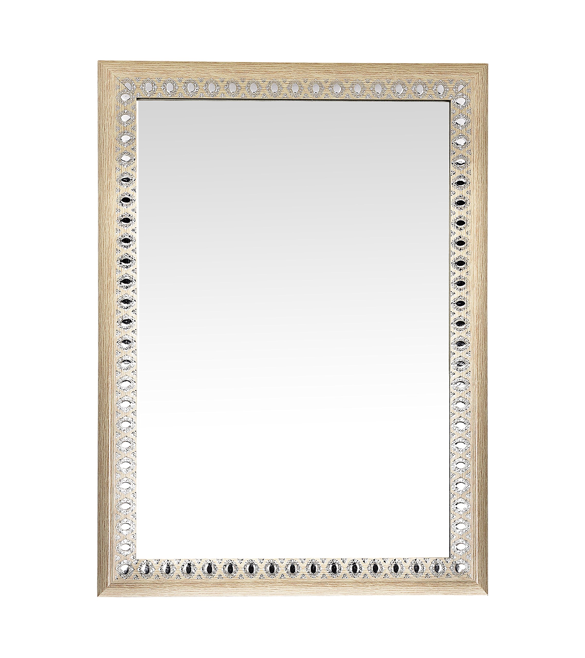 JJ Sanitaryware Mayra Golden PVC Bathroom Mirror
