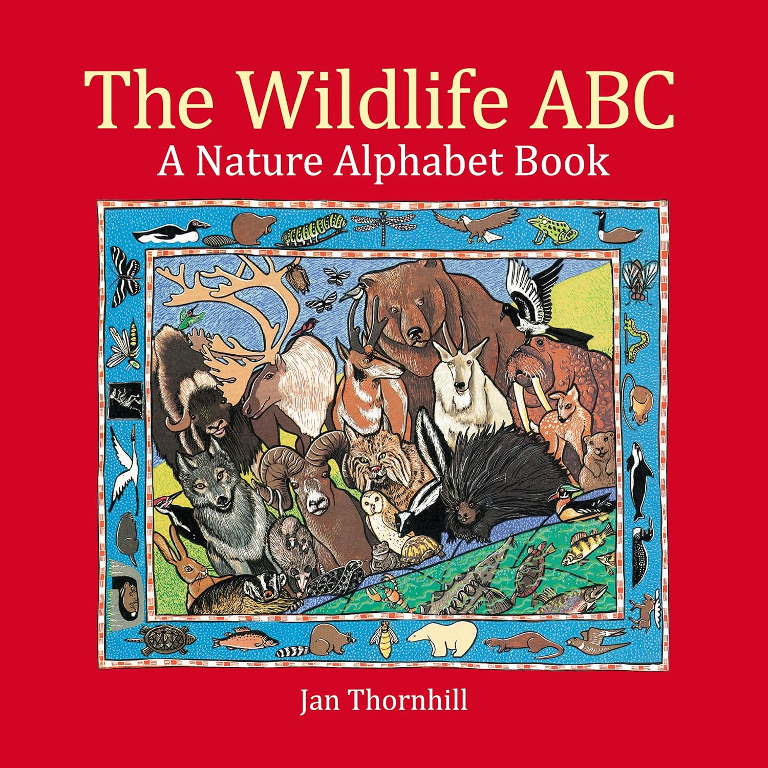 The Wildlife ABC A Nature Alphabet Book Amazon.co.uk Thornhill, Jan