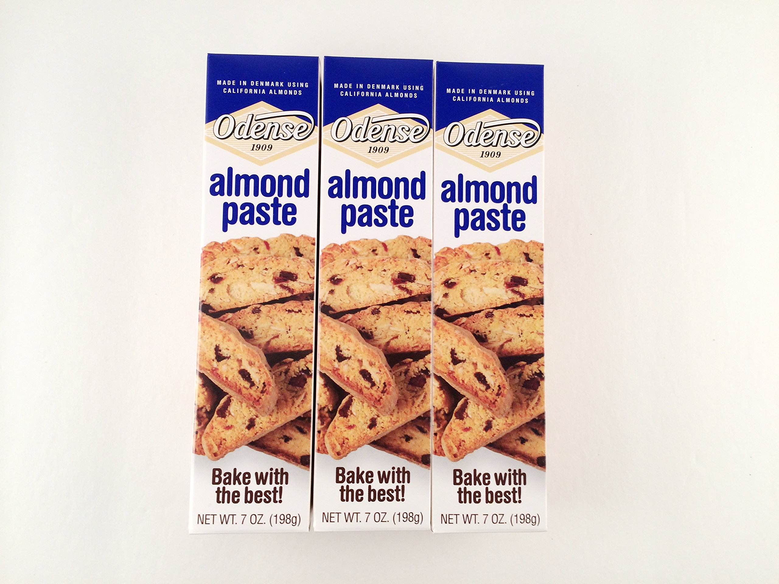 Amazon Com Odense Almond Paste 3 Pack Value Bundle Grocery Gourmet Food
