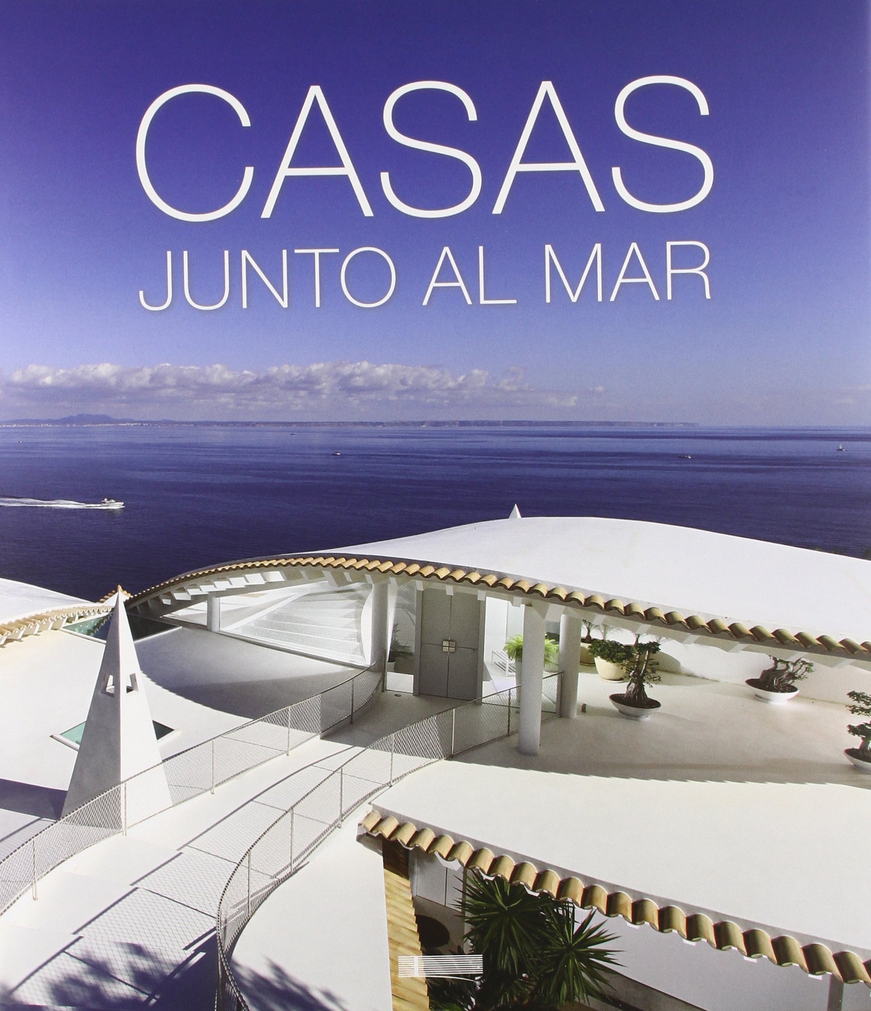 Tableau Casas junto al mar affiche bord de mer décoration salon marine