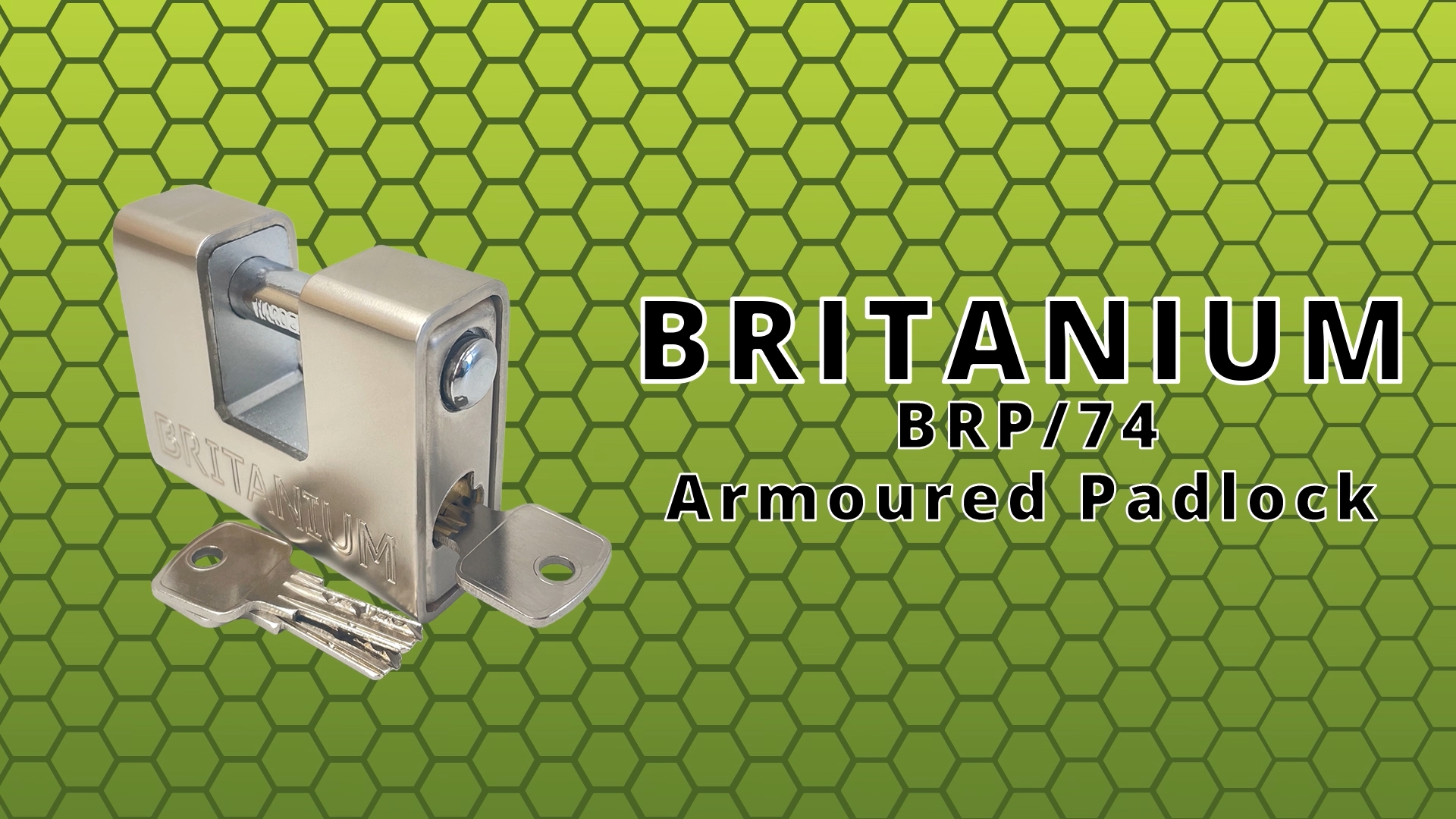 Sherlockさま専用です Britanium® BRP84 [Armoured] Shipping Container Padlock