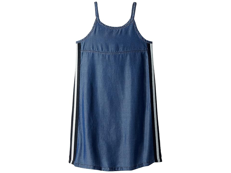 

Splendid Littles Side Taping Tencel Dress (Big Kids) (Indigo) Girl's Dress, Blue