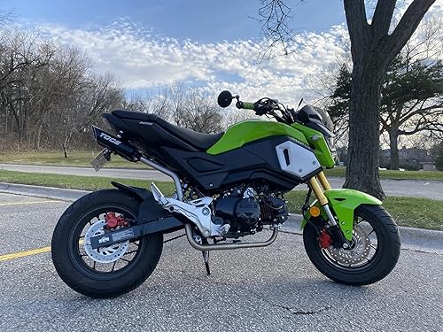 Miniatura 5 de Minho 6061 Estriberas de motocicleta de aleación de aluminio de alta resistencia para el lado izquierdo para Honda Grom MSX 125 SF 2017-2020