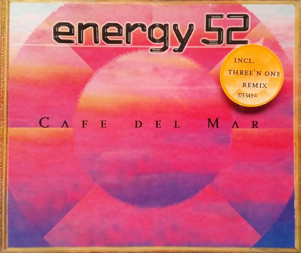 Cafe Del Mar ENERGY 52 レコード　アナログ Energy 52 - Cafe Del Mar (Three 'N One Remix) 1997 - YouTube