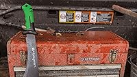 Vista 6 de Hooyman Machete con construcción resistente, mango ergonómico antideslizante y funda para cinturón para jardinería, gestión de tierras, bushcraft