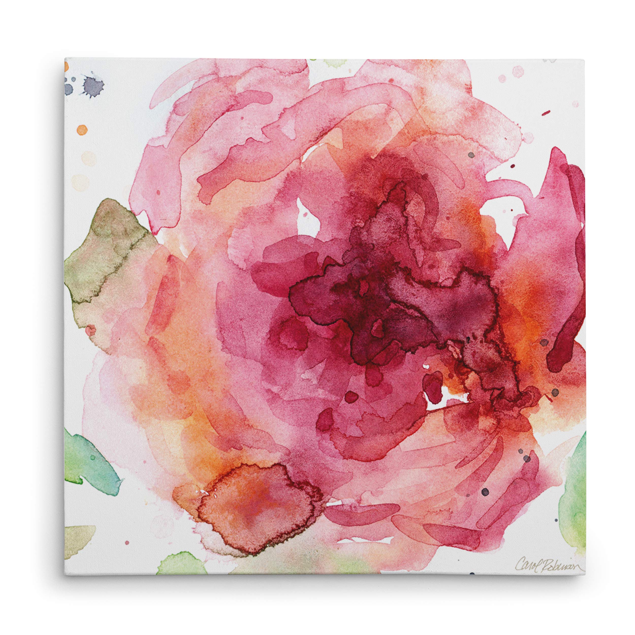 WEXFORD HOME Bold Blush II-Gallery Wrapped Canvas Art Print, 24x24