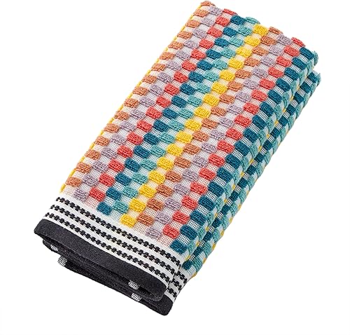 Miniatura 3 de SKL Home Juego de toallas de mano Mid-Century, multicolor, 2 unidades