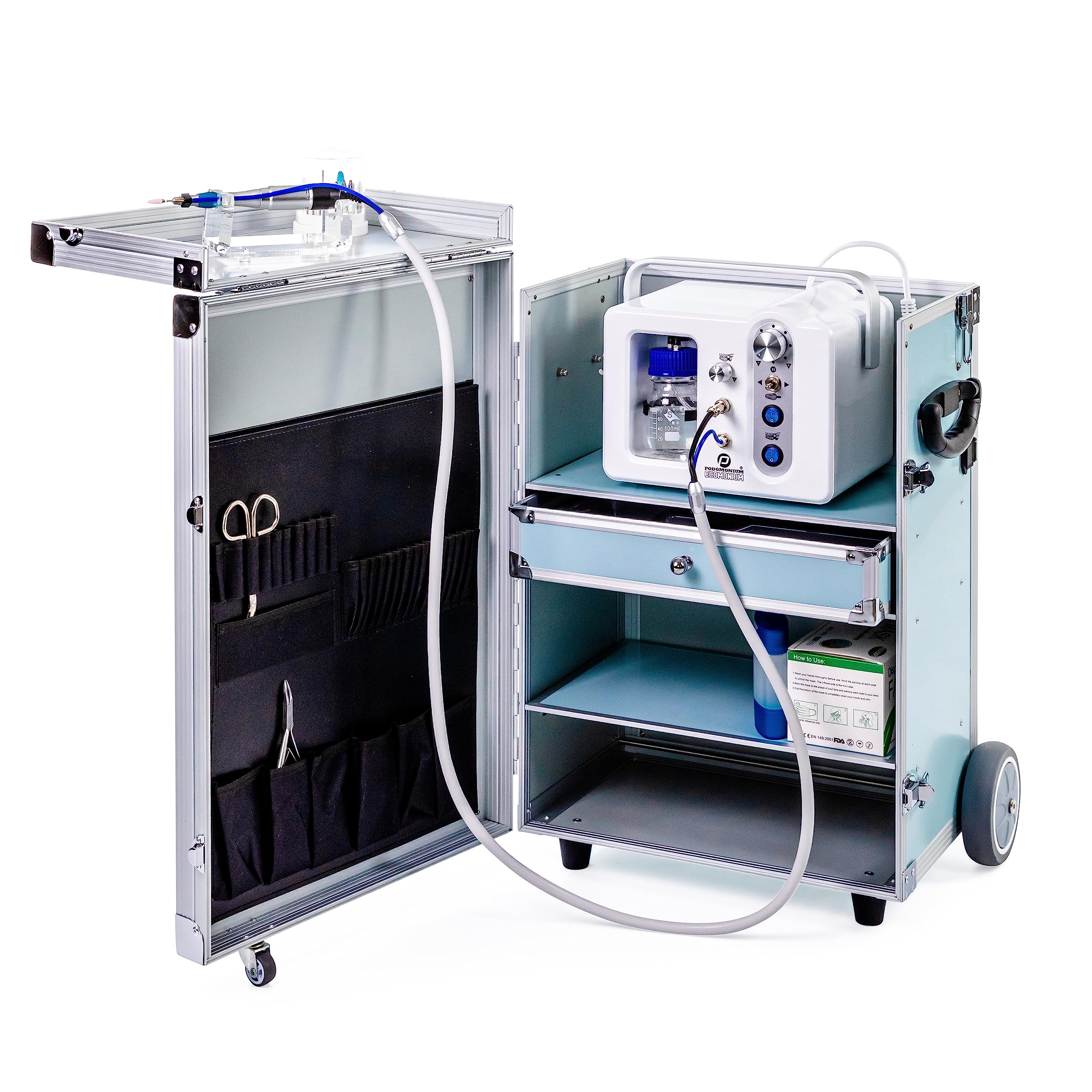 ♛ Fusspflegegerät Nasstechnik, Fusspflege, pediküre hornhaut fräser, PodoMonium Ecomonium