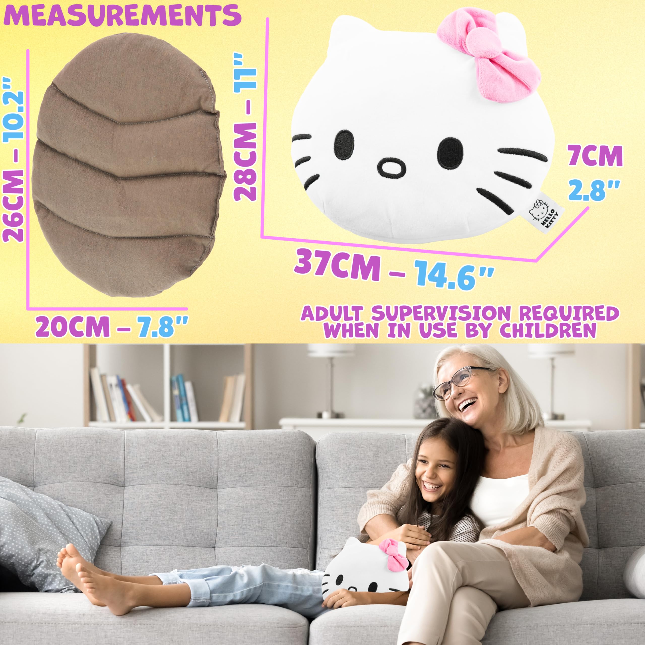 Amazon.com: Hello Kitty Sanrio Microwave Heating Pad for Neck