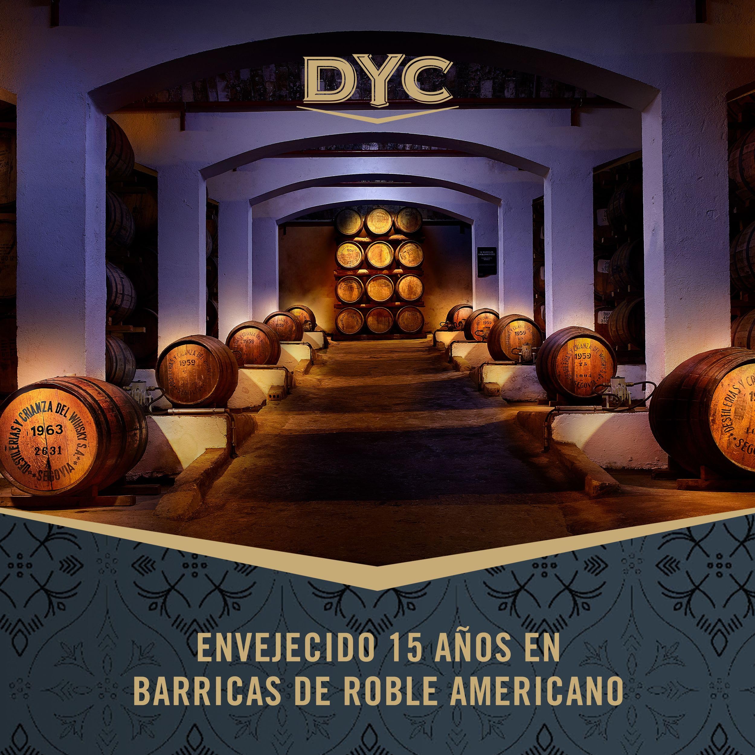 DYC 15 Años Whisky Single Malt Colección Maestros Destiladores 70cl