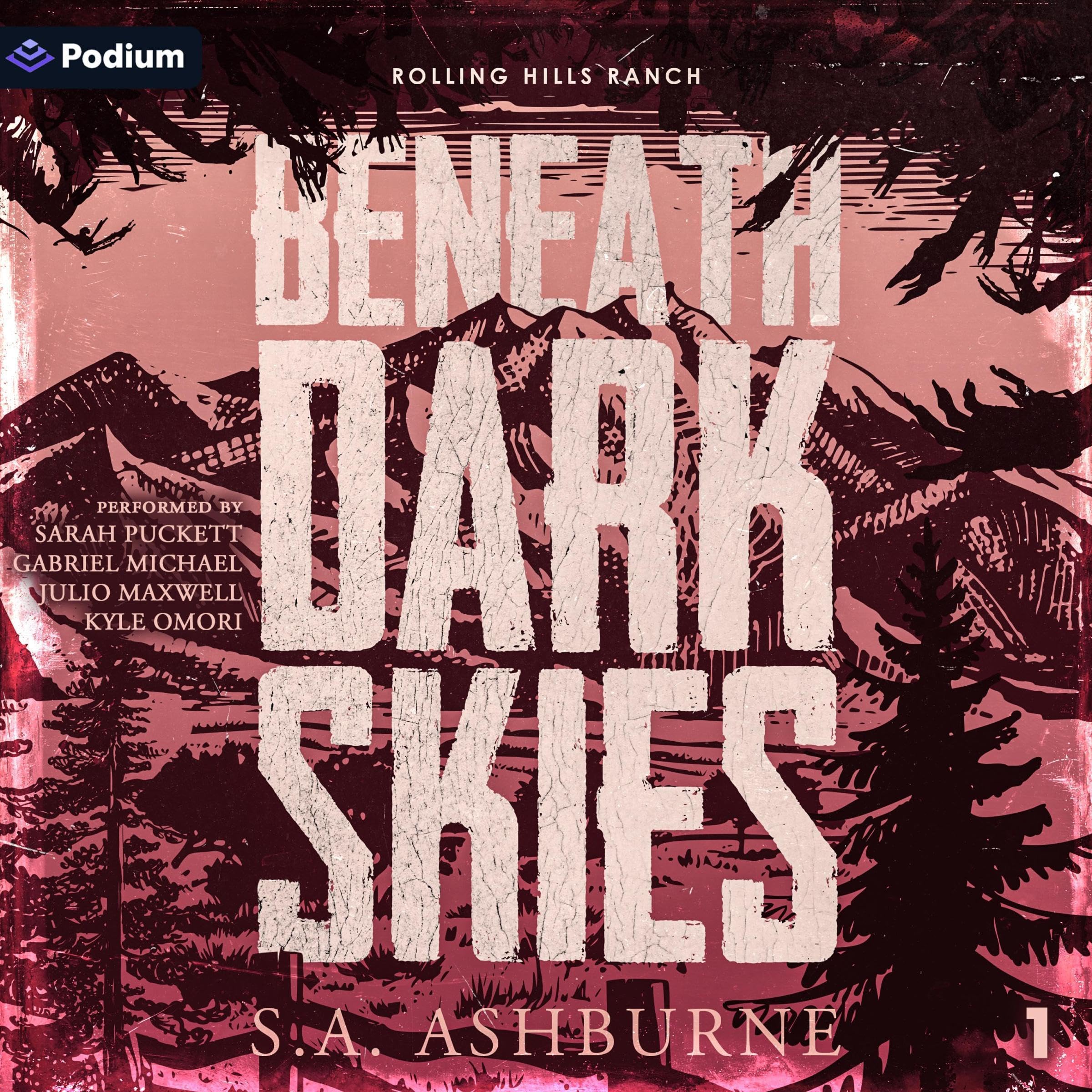 Cover art for Beneath Dark Skies