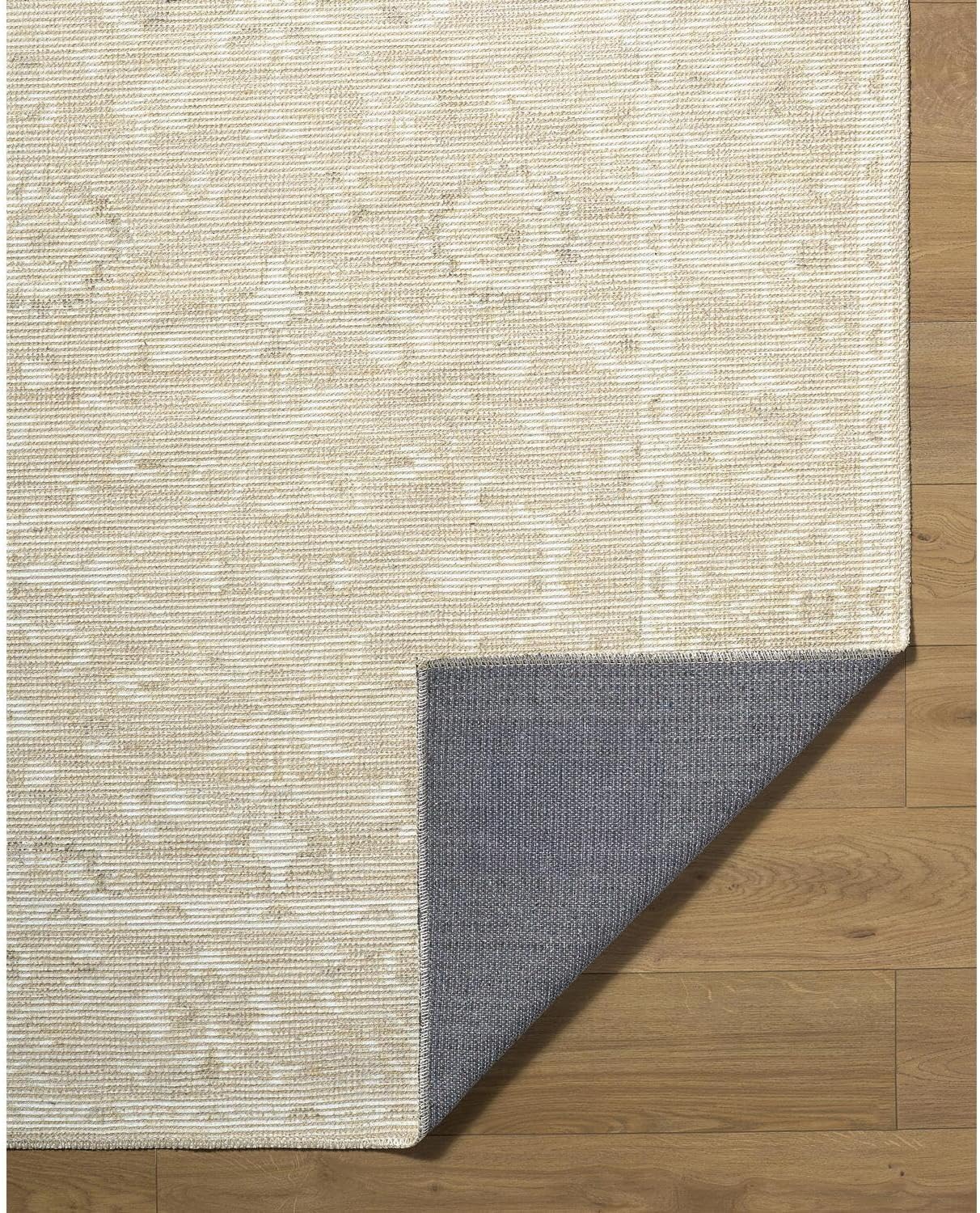 Livabliss x Nabela Noor Home Asha Traditional Oriental Area Rug, 2'7" x 7'10",Oatmeal/Off-White