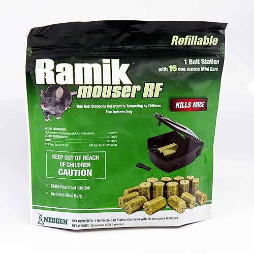 000900 Ramik Refillable Mouse Bait Station 16 count