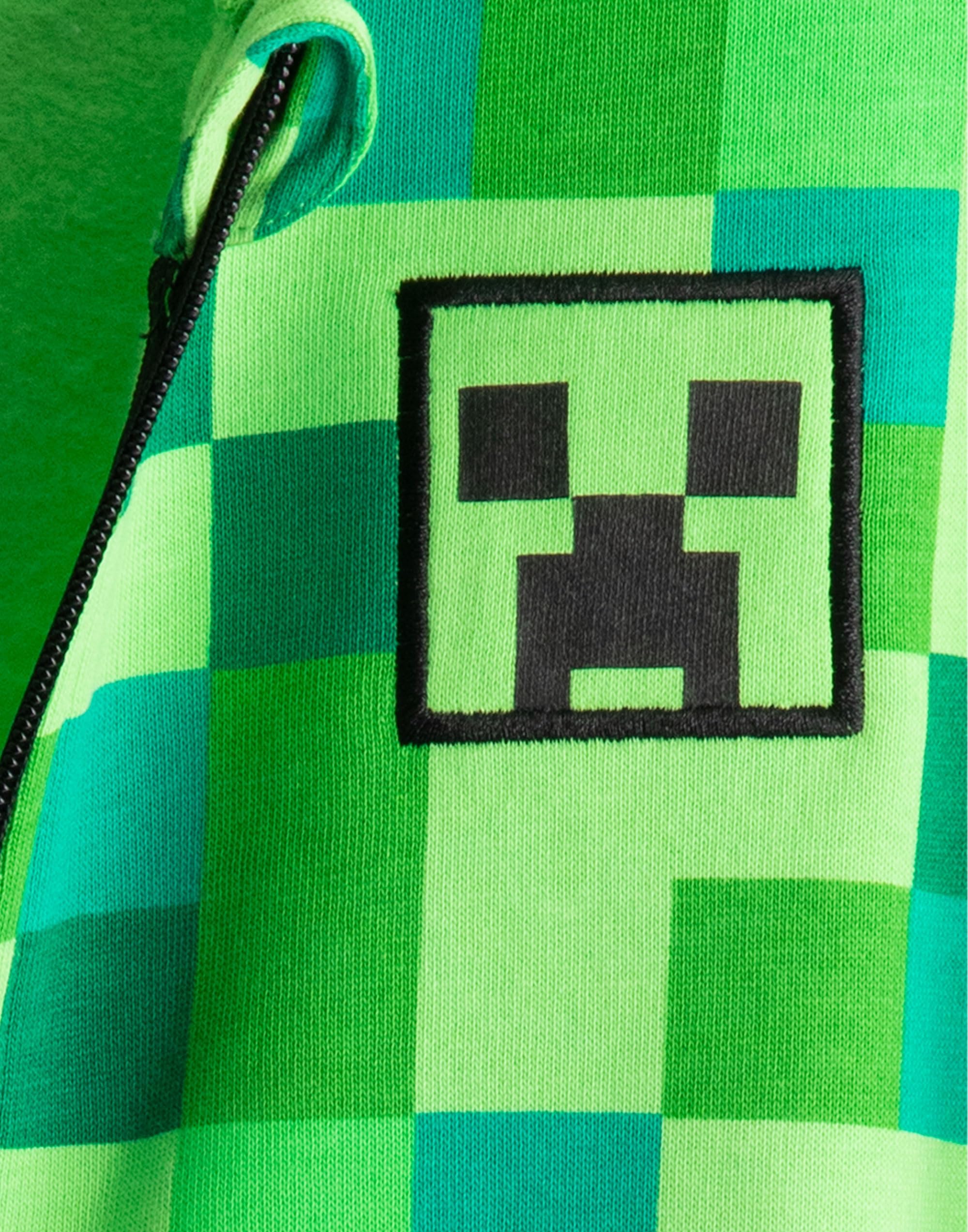 Minecraft de Boy niños con Capucha Oficial de la Enredadera