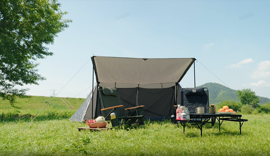 Amazon.co.jp: TIMBER RIDGE アウトドアチェア 折りたたみ椅子 3段