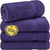 Vista 67 de Cotton Paradise Tapetes de baño antideslizantes 100% algodón para baño, 17 x 24 pulgadas, suaves, absorbentes, de secado rápido, lavables a máquina