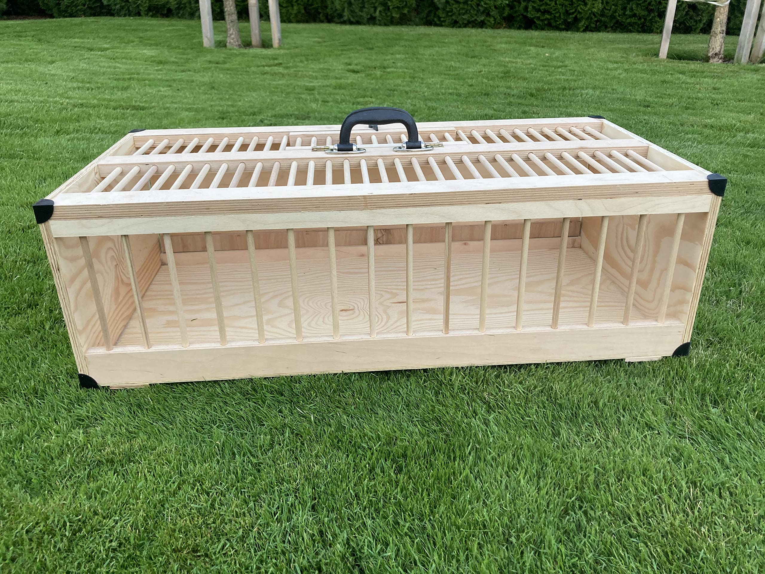 AGROHIT Transportkorb Transportkiste für Tauben 80x40cm mit Sprossen