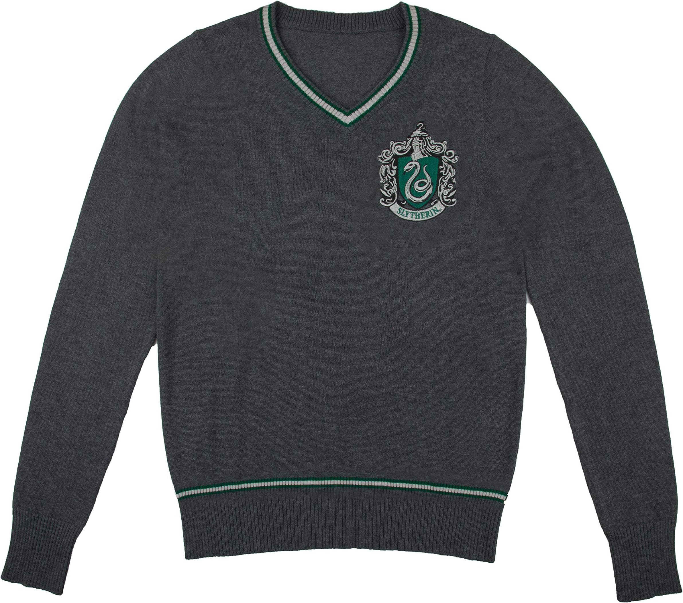 Cinereplicas Harry Potter Hogwarts V-Neck Sweater - Adults & Kids - Official Harry Potter License