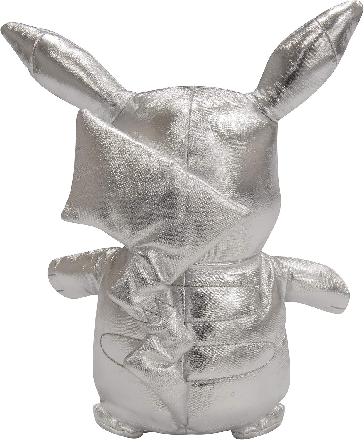 Pokémon 8" Silver Pikachu 25th Anniversary Plush - Officially Licensed - Quality & Soft Stuffed Animal Toy - Limited Edition - Collectible Stuffed Animal Toy - Great Gift for Kids, Boys, Girls - Image 5