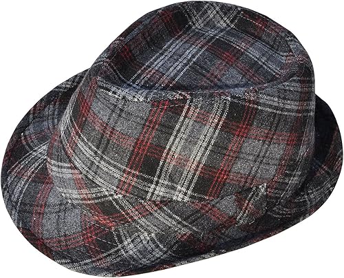 Miniatura 7 de Simplicity Fedora para hombres y mujeres unisex para hombre mujer diseño clásico de manhattan diseño de gángster trilby