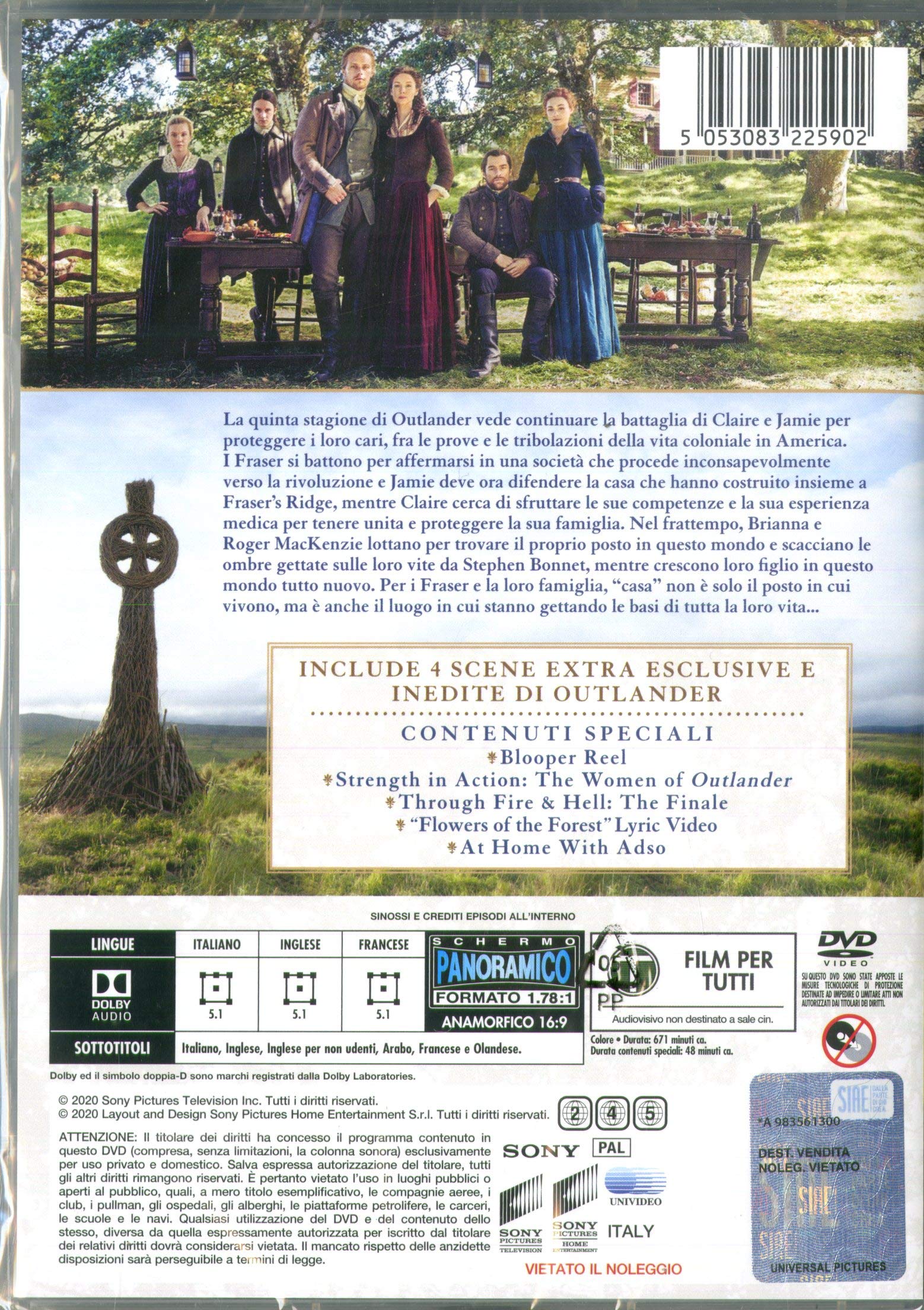 Outlander: Stagione 5 (Box Set) (4 DVD)