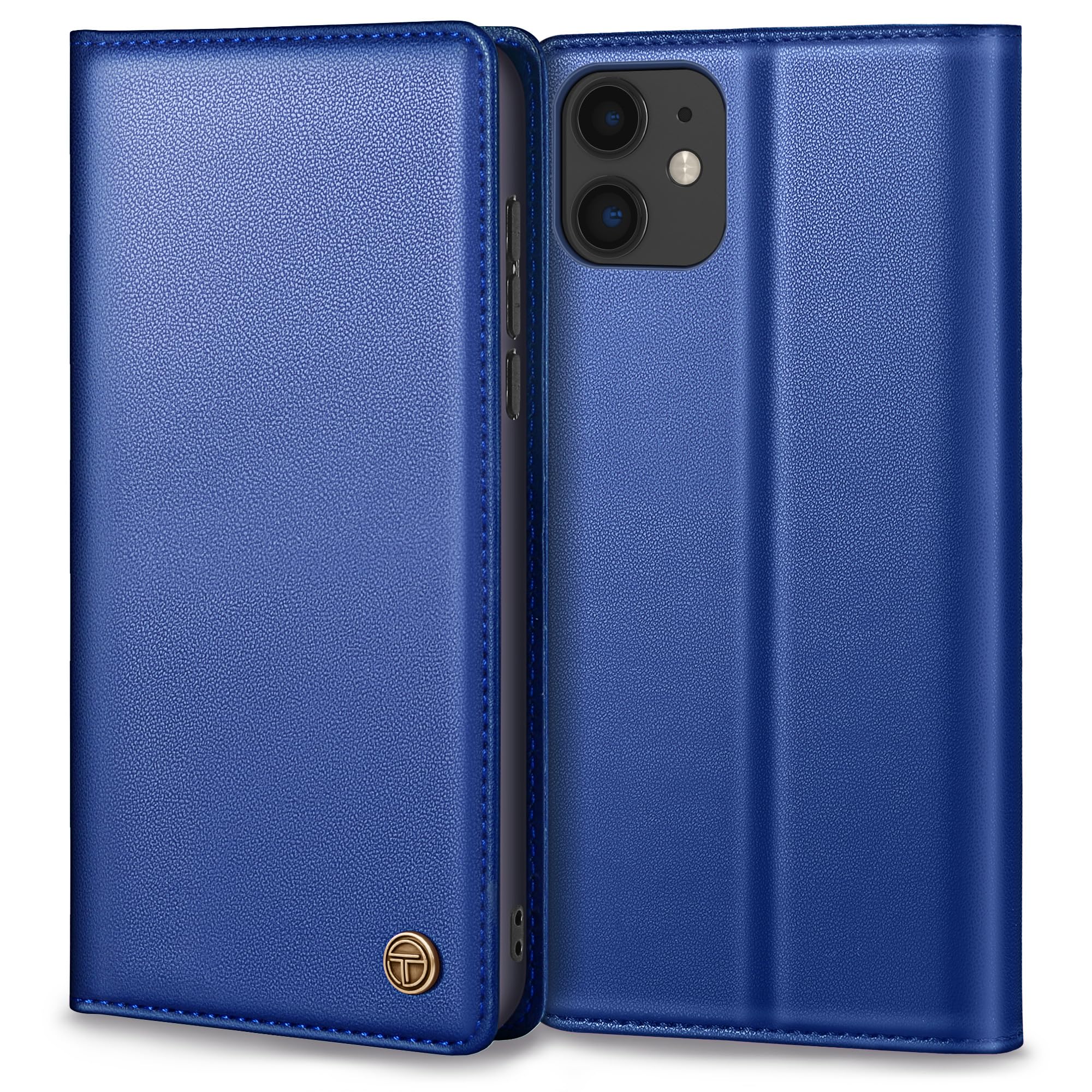 Thorhülle Handyhülle für iPhone 17 Hülle, Premium Lederhülle Schutzhülle Tasche für iPhone 17 Hülle Wallet Kartenfach Standfunktion Flip Case für iPhone 17 Klappbar, Weinrot