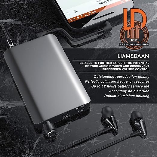 LIAM and DAAN HiFi Headphones amplifier 