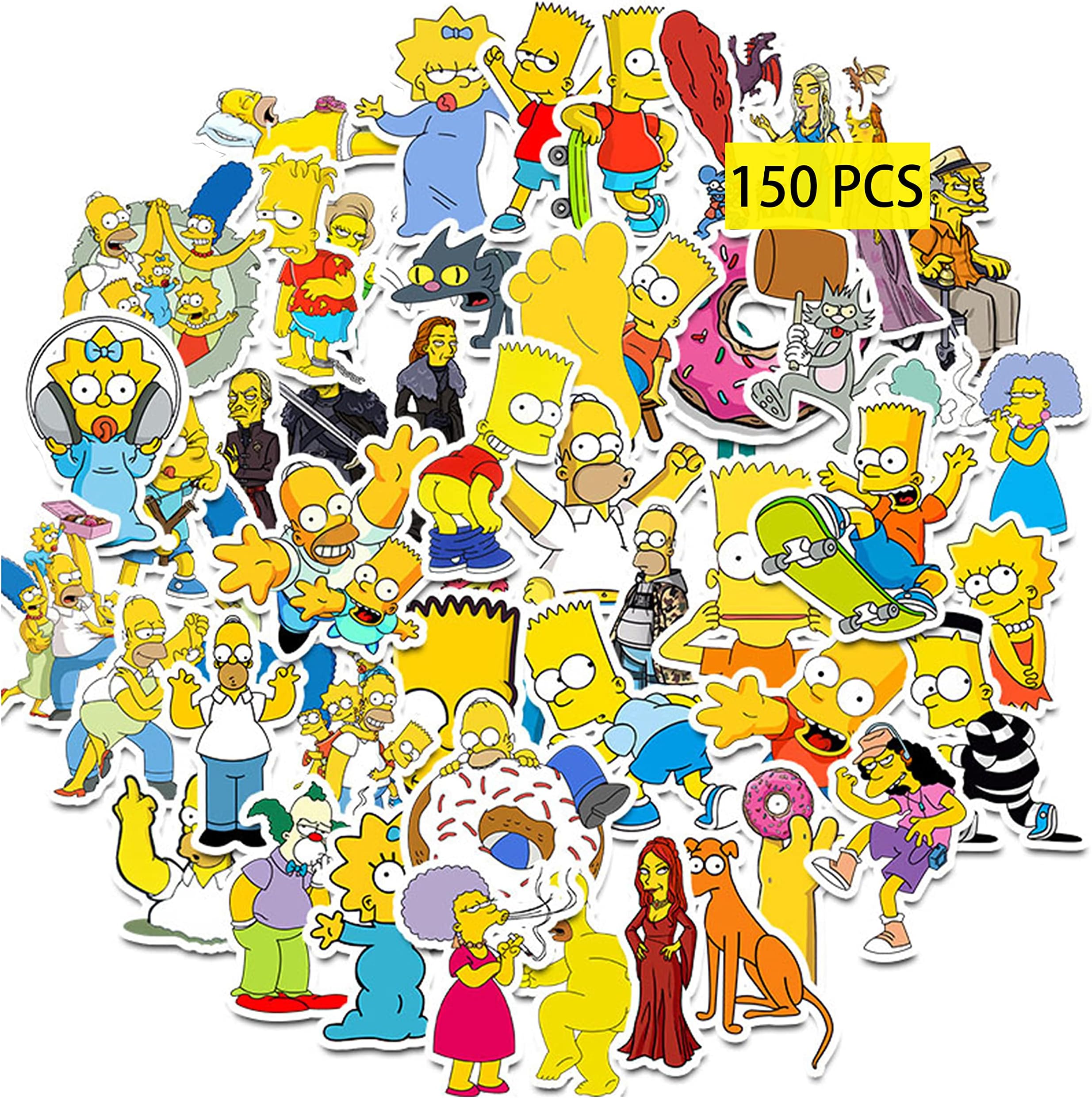 – GTOTd Funny Cartoon Stickers (150Pcs)