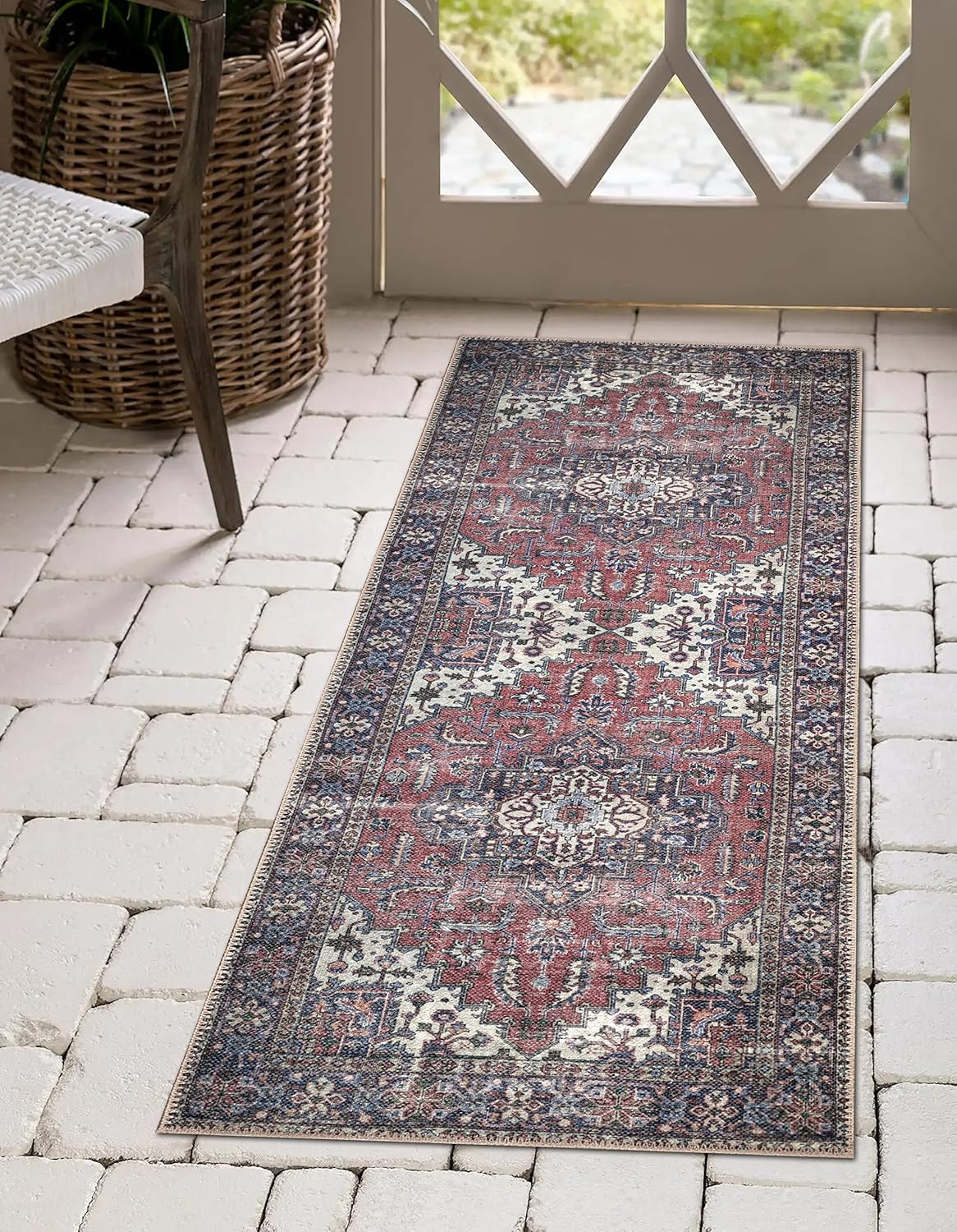 Bellini Rugs Machine Washable Rug with Non Slip Backing