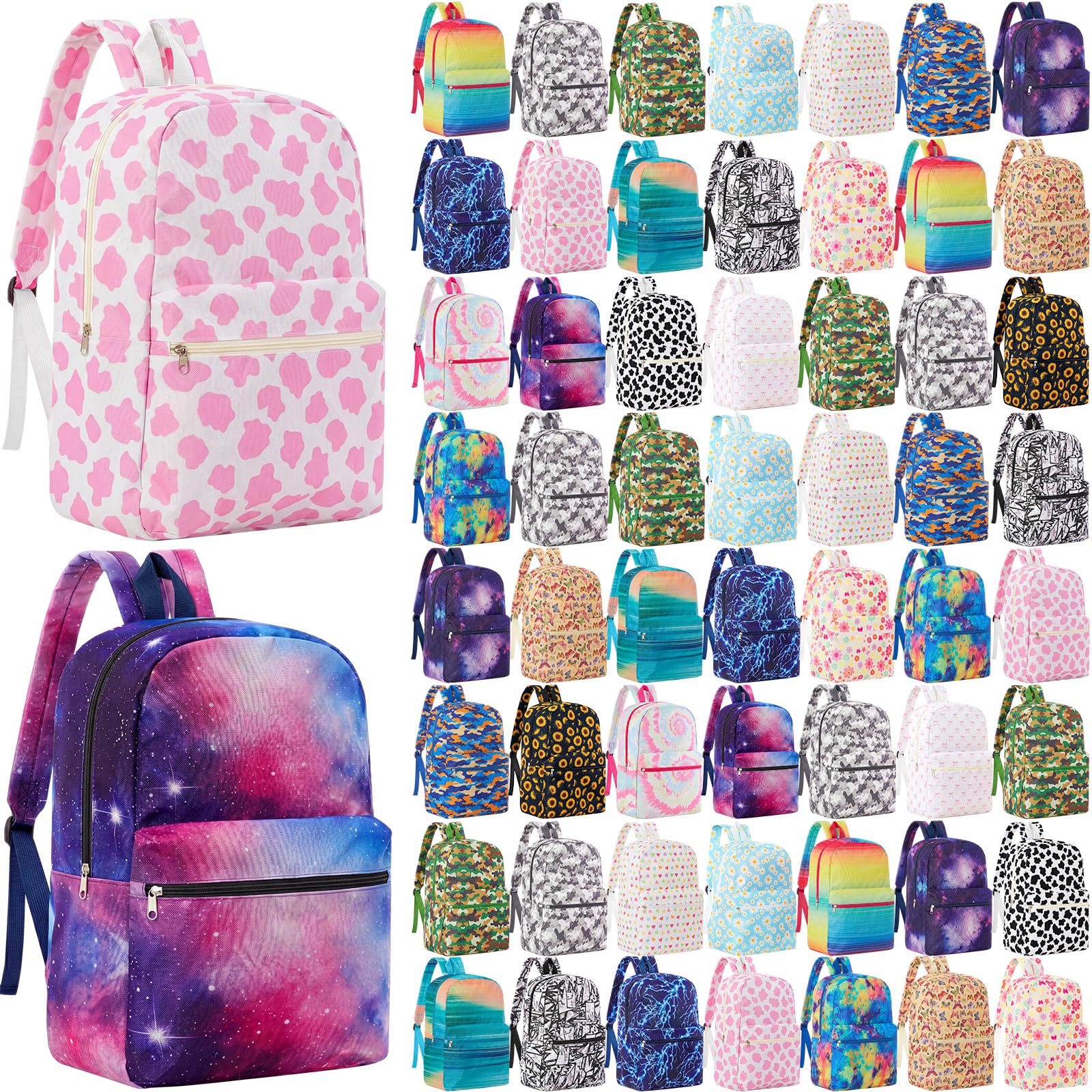 Photo 1 of Amylove 100 Pack Kids School Backpacks, 17 Inch