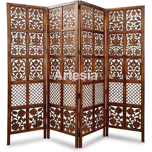 Artesia Handcrafted Wooden Partition Screen