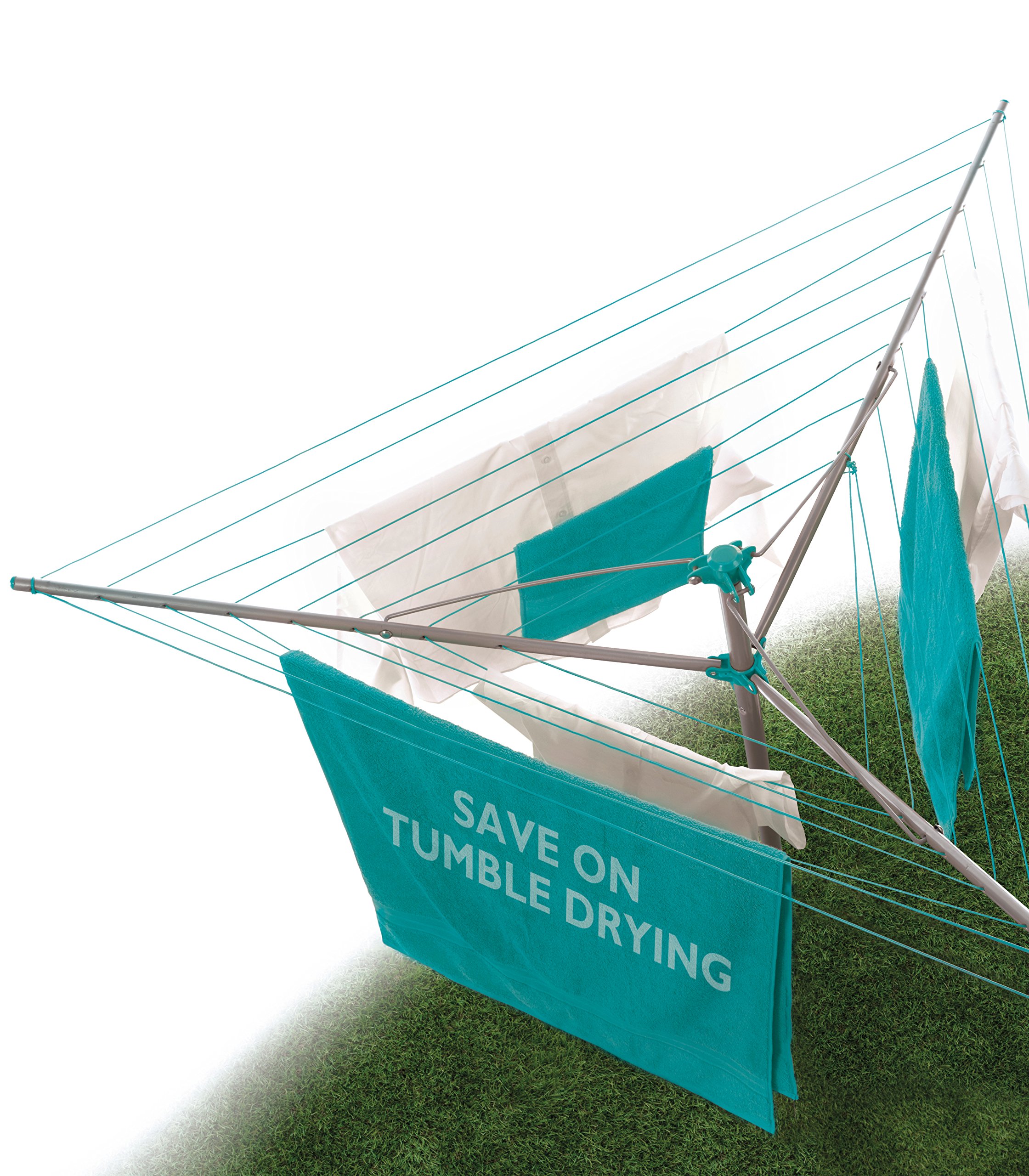 Buy Beldray LA027634TQEU7 Rotary Clothes Airer Washing Line, Garden