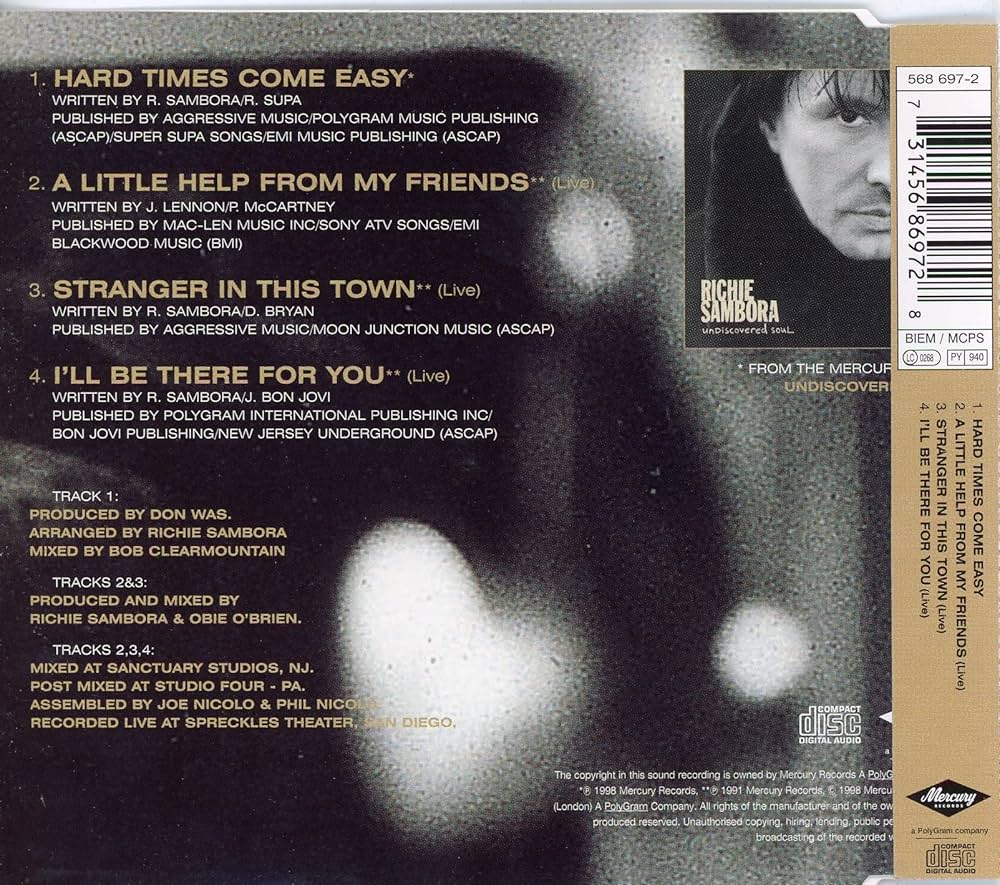 洋楽 Richie Sambora / You Never Really Know 洋楽 Richie Sambora / You Never Really Know Richie Sambora