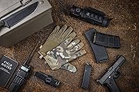 Vista 15 de Glove Station The Impulse 1.0 Tactical Gloves for Men with Touchscreen Compatibility – Suede Leather & Spandex Shooting Gloves for Motorcycle