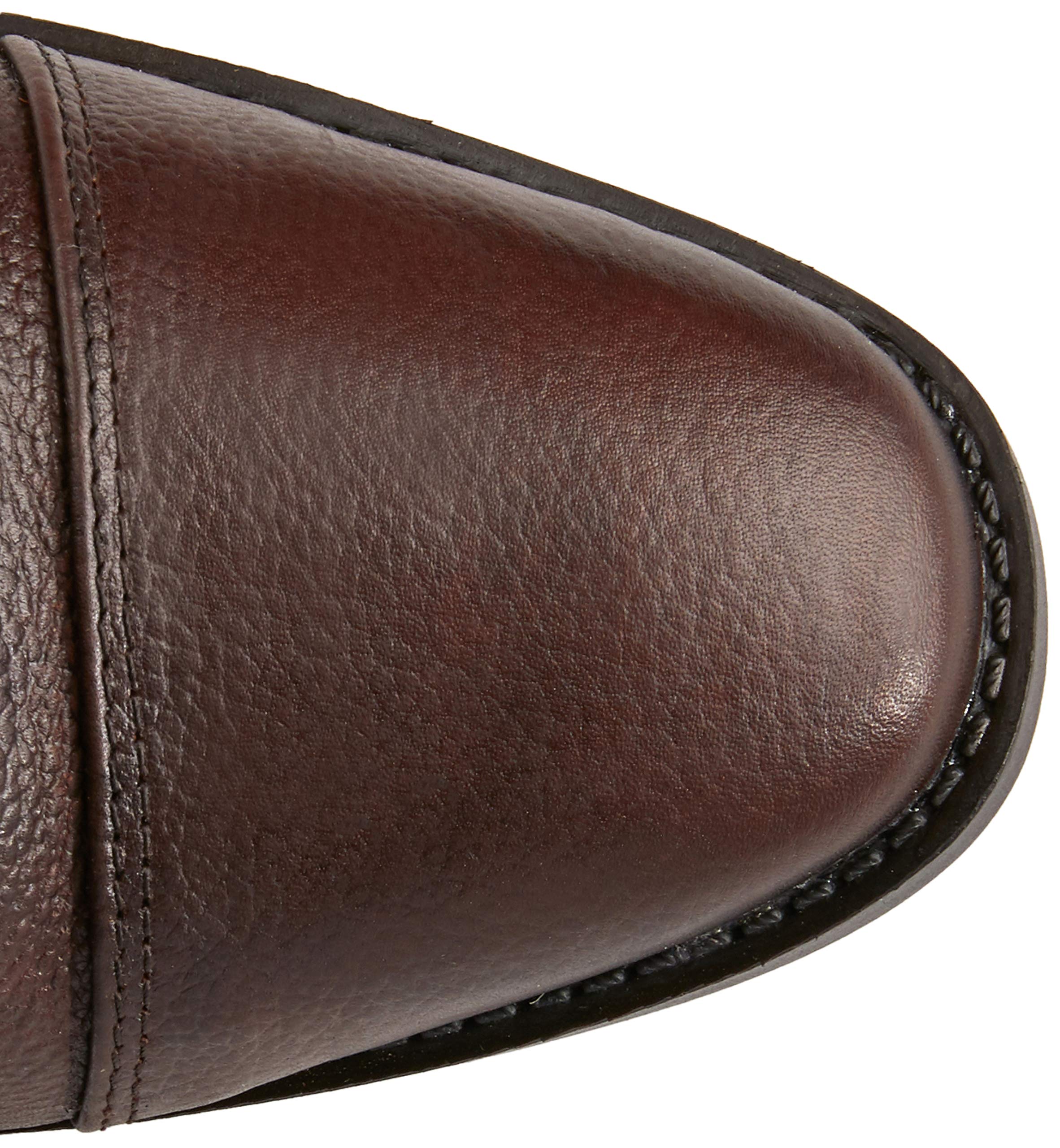 Rhinegold Elite Luxus Bottes d'équitation en Cuir à Lacets Marron