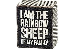 Primitives By Kathy 2.5" X 3" Wooden Box Sign: "I Am The...